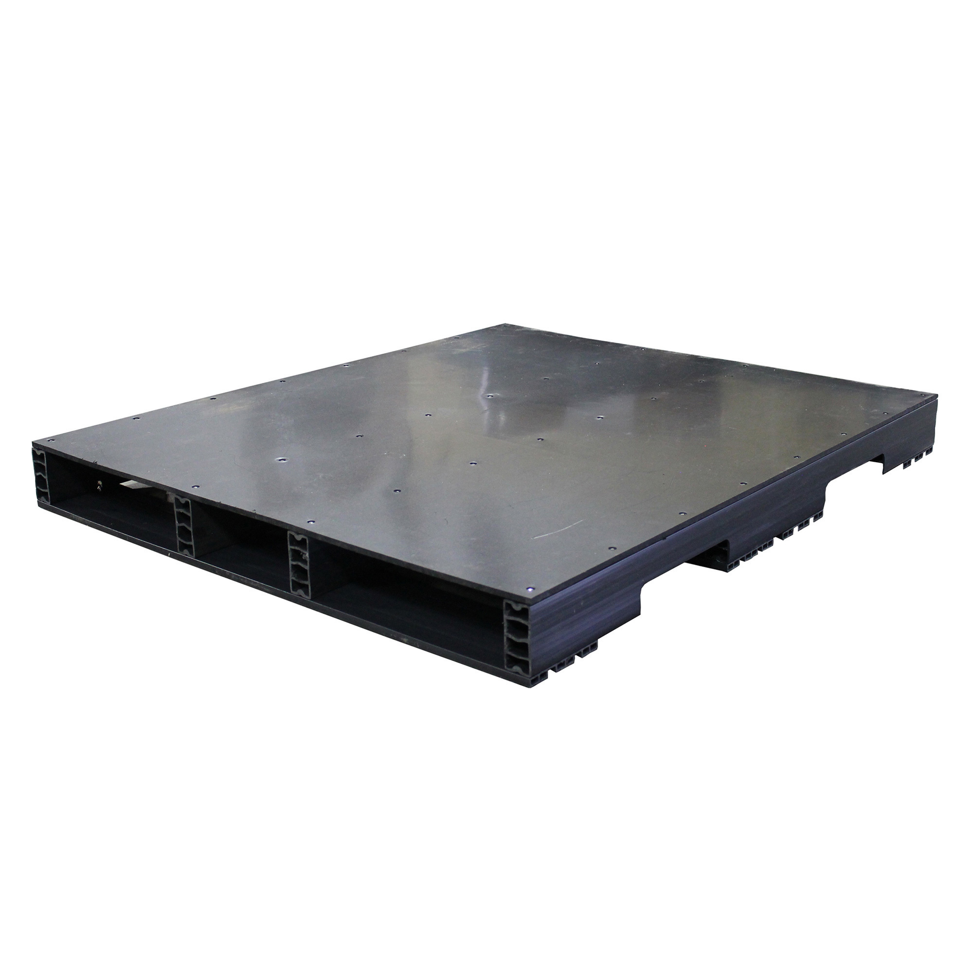 Jifram Extrusions, Inc., Flat Top Plastic Pallet, 48in.L x 40n.W, Model# 05000444